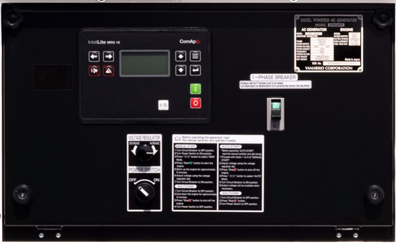 Shindaiwa DGK36F Control Panel