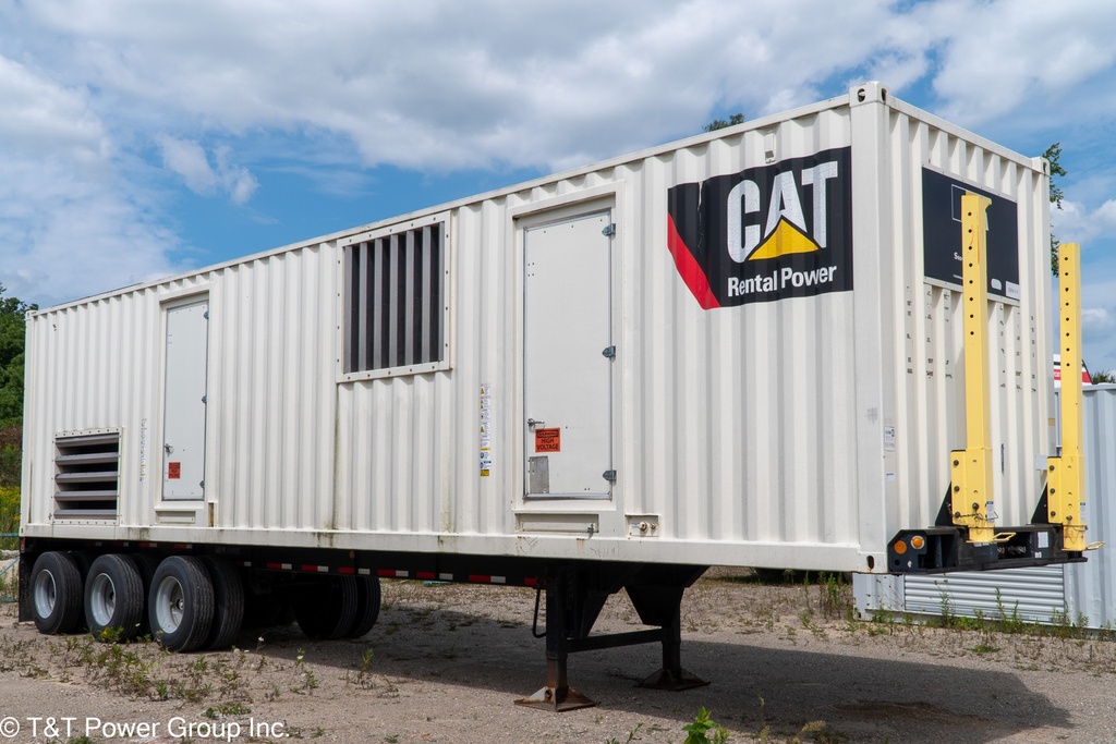 Used CAT XQ2000 2000kW Trailered Generator | Standby/Prime 277/480v (1 of 2)