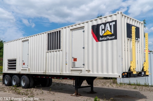 [TT-04-0053] Used CAT XQ2000 2000kW Trailered Generator | Standby/Prime 277/480v (1 of 2)